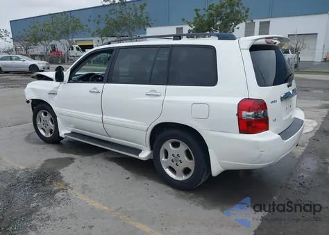 2006 Toyota Highlander Sport V6 from USA, damaged, VIN JTEDP21A760121886